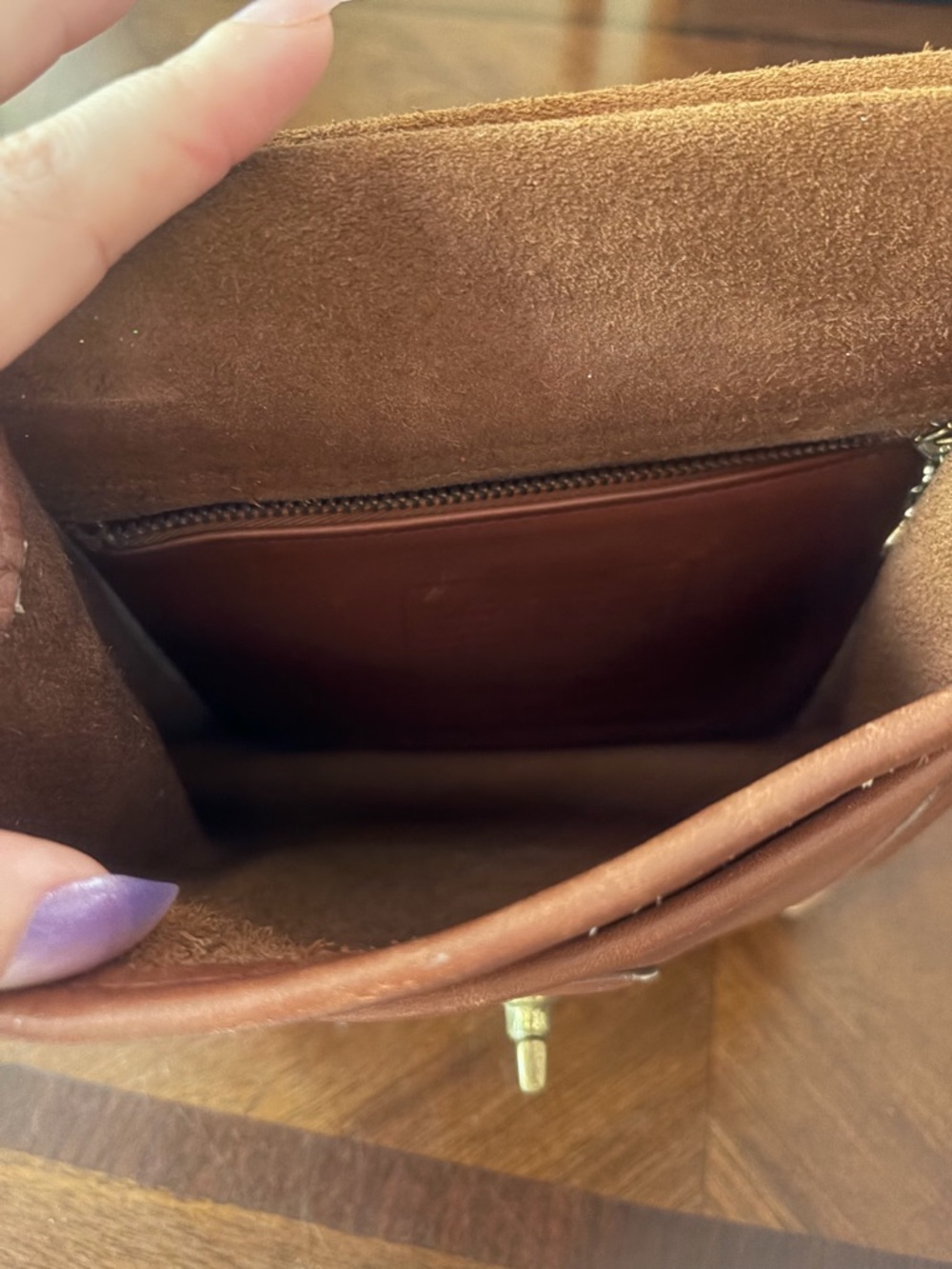 COACH VINTAGE BRITISH TAN MURPHY SHOULDER CROSSBODY BAG - Picture 9 of 9
